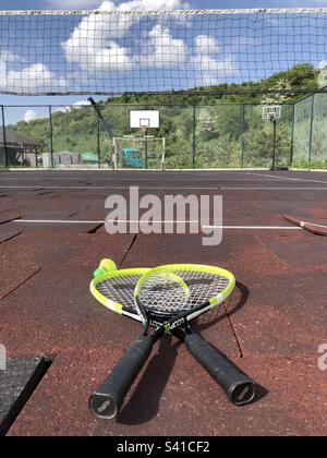 Badminton de vitesse Banque D'Images