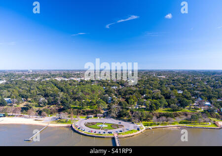 Fairhope, Alabama Pier en janvier 2023 Banque D'Images