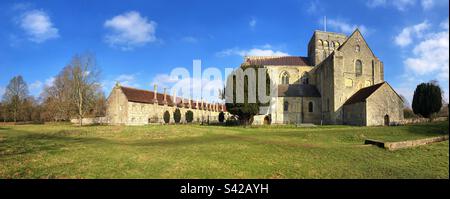 Hospital of St Cross & Almshouse of Noble Poverty à Winchester, Royaume-Uni Banque D'Images