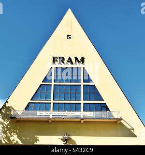 Musée FRAM, Oslo, Norvège Frammuseet Banque D'Images