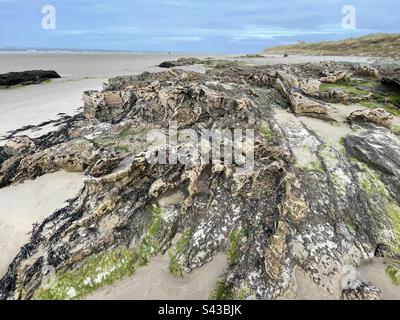 West Lossiemouth Beach Banque D'Images