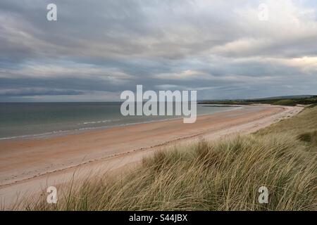 Tyninghame Beach est Lothian Banque D'Images