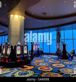 Casino, Ocean Casino Resort, Atlantic City Boardwalk, Atlantic City, New Jersey, États-Unis Banque D'Images