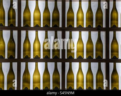 Bouteilles de vin Banque D'Images