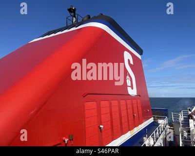 Ferry Stenaline opérant entre Fishguard, pays de Galles, et Rosslare, Irlande. Banque D'Images