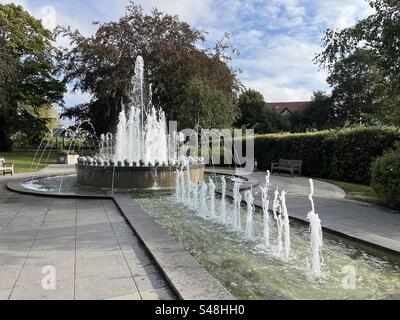 Fontaines du jubilé de diamant, Windsor, Angleterre Banque D'Images