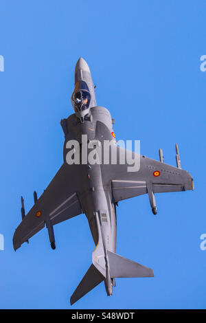 AV-8B Harrier display jet de l'armada espagnole (marine) Banque D'Images