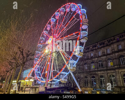 Roue de Leeds de grande roue légère Banque D'Images