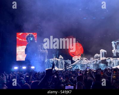 Bring me the Horizon se produit à l'O2 Arena, Londres, Royaume-Uni Banque D'Images