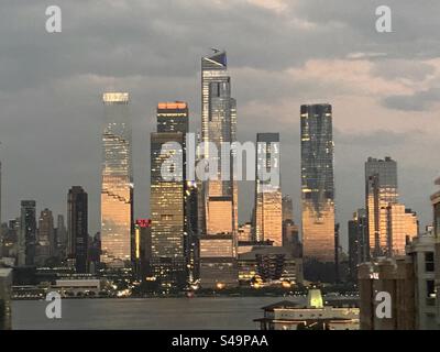 New York Skyline Banque D'Images