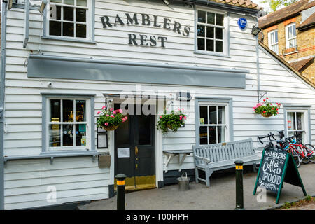 Randonneurs reste Public House, Mill Place, Chislehurst, dans le Kent Banque D'Images