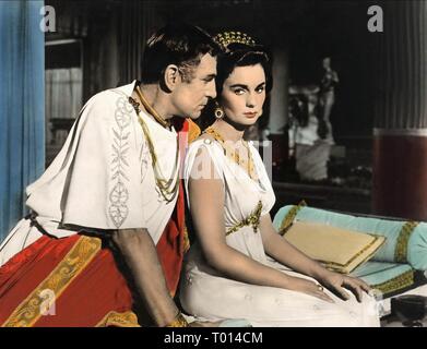 LAURENCE OLIVIER, JEAN SIMMONS, Spartacus, 1960 Banque D'Images