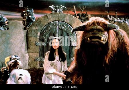 JENNIFER CONNELLY, Ludo, Labyrinthe, 1986 Banque D'Images