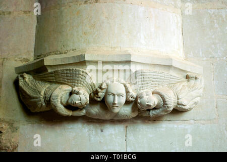 Frankreich, Champagne-Ardenne, Haute-Marne, Montier-en-Der, Droyes, église Notre Dame Banque D'Images