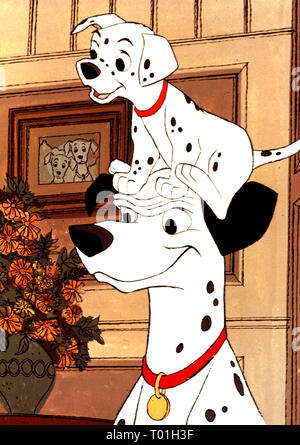 PONGO, un dalmatien, CENT UN DALMATIENS, 1961 Banque D'Images