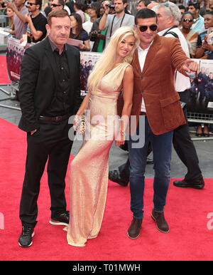 Août 04, 2014 - Londres, Angleterre, Royaume-Uni - l'usure 3 Première Mondiale, l'Odéon, Leicester Square Photo montre : les clients Banque D'Images