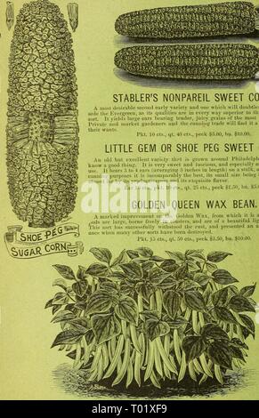 Dreer's garden calendrier . dreersgardencale1890henr Année : 1890 DREEK. CALENDRIER DU JARDIN ET Speialtie|). Banque D'Images