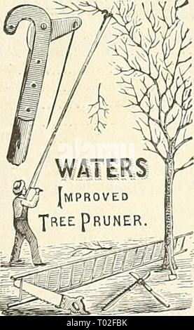 Dreer's garden calendrier . dreersgardencale1890henr Année : 1890 Banque D'Images