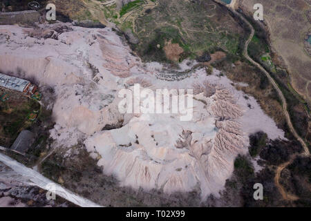 Nanjin, Nanjin, Chine. Mar 17, 2019. Nanjing, Chine-Photographie aérienne d'une carrière à Nanjing, à l'est ChinaÃ¢â€ Province de Jiangsu. Crédit : SIPA Asie/ZUMA/Alamy Fil Live News Banque D'Images