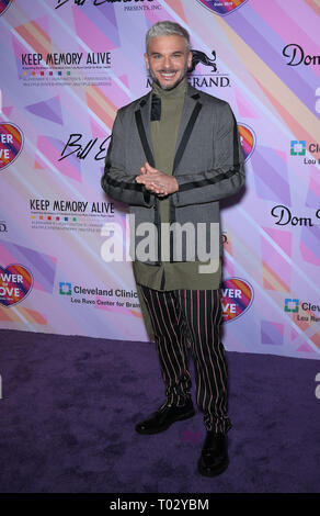 Las Vegas, NV, USA. Mar 16, 2019. 16 mars 2019 - Las Vegas, NV - Pedro Capo. Garder vivante la mémoire rend hommage à Lionel Richie au 23e Gala annuel de puissance de l'amour au MGM Grand Garden Arena. Crédit photo : MJT/AdMedia : Crédit Mjt/AdMedia/ZUMA/Alamy Fil Live News Banque D'Images