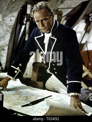 MARLON BRANDO, la mutinerie du Bounty, 1962 Banque D'Images