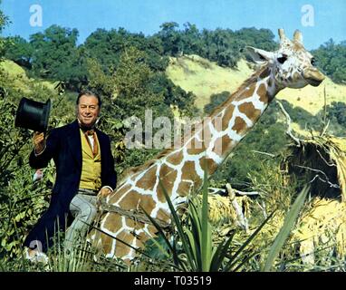 REX HARRISON, Docteur Dolittle, 1967 Banque D'Images