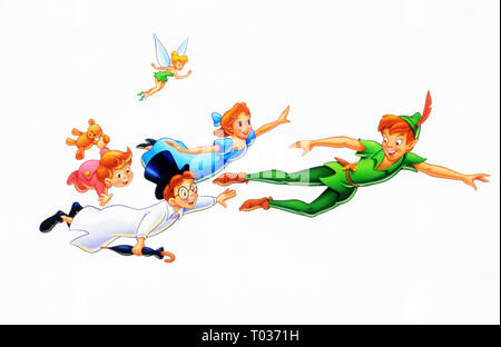 Tinkerbell, JOHN JANE, PETER PAN, PETER PAN, 1953 Banque D'Images