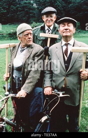 BILL OWEN, BRIAN WILDE, PETER SALLIS, LAST OF THE SUMMER WINE, 1976 Banque D'Images