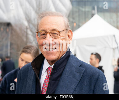 New York, États-Unis. Mar 15, 2019. Chantiers d'Hudson est lagest développement privé à New York. Président de sociétés connexes Stephen Ross assiste à l'inauguration day, à Hudson Yards de Manhattan Crédit : Lev Radin/Pacific Press/Alamy Live News Banque D'Images