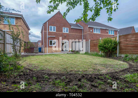 Maison moderne. Banque D'Images