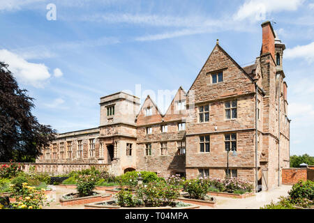 Rufford Abbey, une abbaye Cistercienne du 12ème siècle à Rufford Abbey Country Park, Lancashire, England, UK Banque D'Images