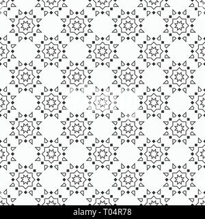 Huit étoiles oriental modèle homogène. Répéter l'ornement géométrique. Étoile de formes. Vector background. Illustration de Vecteur