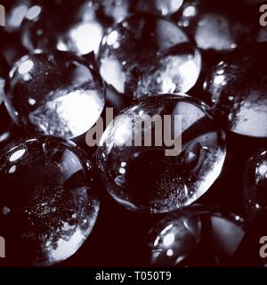 Marbres décoratifs en verre. Concept : univers parallèles. Banque D'Images