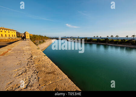 Parc del Mar, Palma de Mallorca. Majorque, Baléares, Espagne Europe Banque D'Images