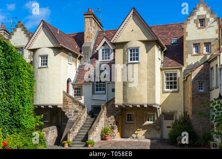 Cheval Blanc, près de Canongate, Édimbourg, Écosse, Royaume-Uni Banque D'Images