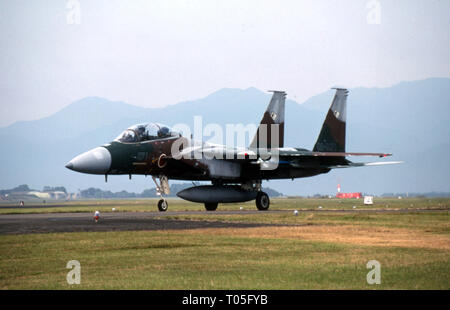 Luftwaffe Japanische Mitsubishi JASDF F-15DJ Eagle Banque D'Images