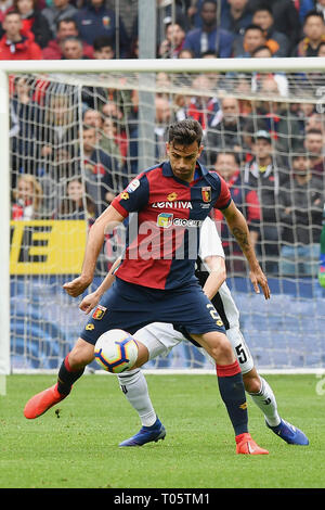 Foto LaPresse - Tano Pecoraro 17032019 - Genova (Italia) Sport Calcio Genoa vs Juventus Campionato di Calcio Serie A TIM 2018/2019 - Stade "Luigi Ferraris" nella foto Photo : LaPresse - Tano Pecoraro 17 mars 2019 City - Genova (Italie) Sports Football Gênes vs Juventus Football Ligue championnat italien TIM 2018/2019 - un "Luigi Ferraris" stade dans la pic : Banque D'Images