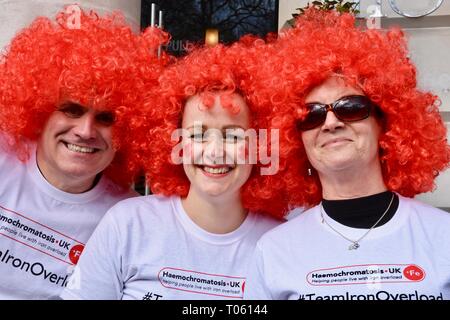 Londres, Royaume-Uni. 17 mars 2019. Parade de la Saint-Patrick, Piccadilly, Londres. Crédit britannique : michael melia/Alay Live News Banque D'Images