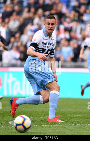 Rome, Italie. Mar 17, 2019. Foto Alfredo Falcone - LaPresse17/03/2019 Roma Italia ( CalcioLazio ParmaCampionato - Sport)di Calcio Serie A Tim 2018 2019 - Stadio Olimpico di RomaNella photo:marusicPhoto Alfredo Falcone - LaPresse17/03/2019 Roma (Italie)Sport SoccerLazio ParmaItalian - championnat de football de ligue A Tim 2018 2019 - Stade Olympique de RomaIn le pic:marusic Crédit : LaPresse/Alamy Live News Banque D'Images