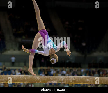 Liverpool, Royaume-Uni. Mar 17, 2019. Jour 4 championnats de la gymnastique ; Crédit : Action Plus Sport Images/Alamy Live News Banque D'Images