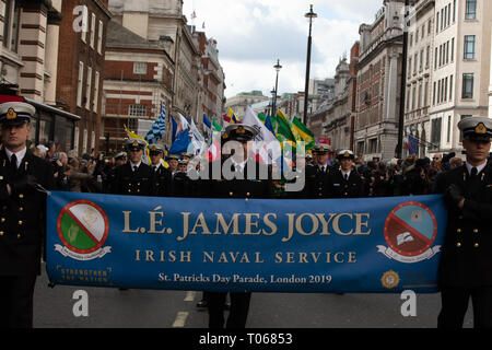 Ceinture De Parade Marine Irlandaise Blanche - Service Naval, Neuve Avec étiquettes
