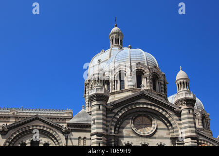 La cathédrale de Marseille, Cathédrale de la Major, Sainte Marie Majeure, Marseille, Bouches du Rhône, France, Europe Banque D'Images