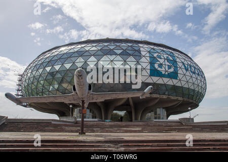 Bâtiment de musée aéronautique à Belgrade, Serbie Banque D'Images