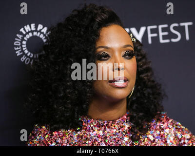 Hollywood, États-Unis. Mar 17, 2019. HOLLYWOOD, LOS ANGELES, CA, USA - Le 17 mars : L'actrice Aisha Tyler arrive au PaleyFest 2019 LA - VH1's 'RuPaul's Drag Race' tenue à l'Dolby Theatre le 17 mars 2019 à Hollywood, Los Angeles, Californie, États-Unis. (Photo par Xavier Collin/Image Crédit : Agence de Presse) L'agence de presse Image/Alamy Live News Banque D'Images