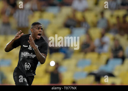 RJ - Rio de Janeiro - 03/17/2019 - 2019, Fluminense x -Marcelo Benevenuto Botafogo Botafogo player regrette occasion manquée lors d'un match contre Fluminense au stade Maracana pour le championnat Carioca 2019. Photo : Thiago Ribeiro / AGIF Banque D'Images