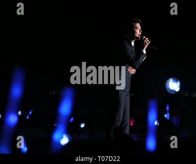 Hong Kong, Chine. Mar 15, 2019. Park Bo Gum a tenu réunion conférence '2019 ventilateur Park Bo Gum Asia Tour à Hong Kong ' à Hong Kong, Chine le 15 mars, 2019.(Photo par TPG) Credit : TopPhoto/Alamy Live News Banque D'Images