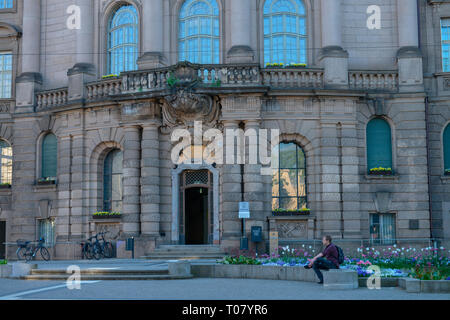 Rathaus, Friedrich-Ebert-Strasse, Potsdam, Brandebourg, Allemagne Banque D'Images