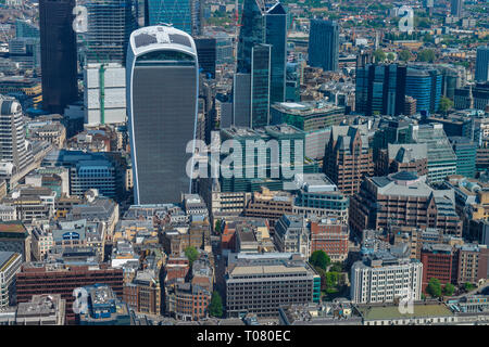Financial District, la ville de Londres, Londres, Angleterre, Grossbritannien Banque D'Images