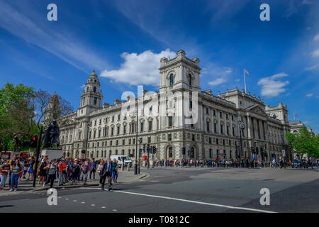 HM Treasury, Westminster, Londres, Angleterre, Grossbritannien Banque D'Images