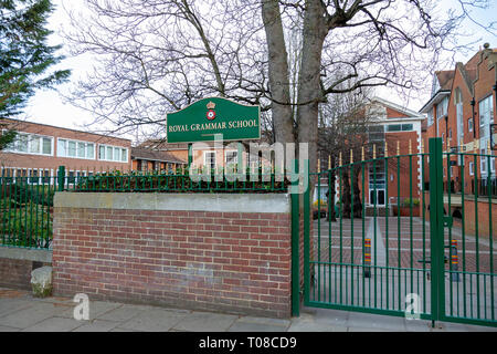 Royal Grammar School for Boys, Guildford, Surrey Banque D'Images